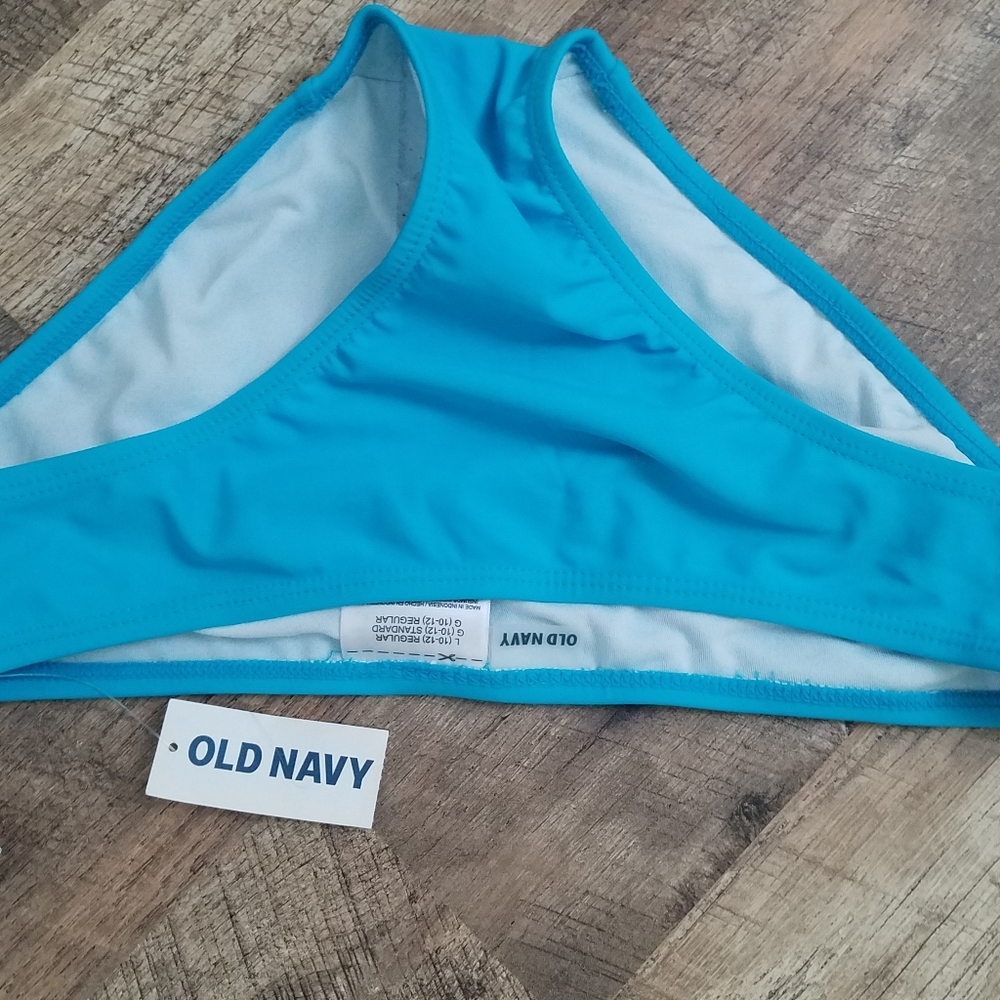 Blue bikini bottoms- old navy